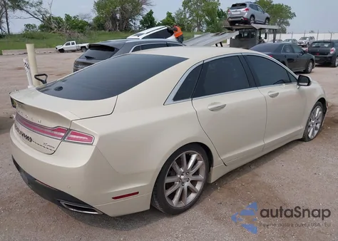 2016 Lincoln Mkz z USA, uszkodzony, nr VIN 3LN6L2G93GR613527